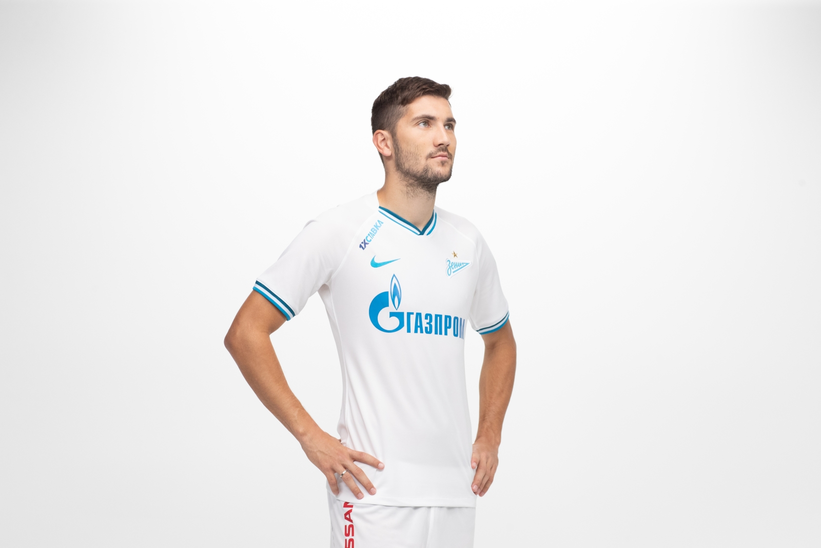 Фотосессия футболистов и тренеров основного состава ФК «Зенит» сезона 2019/20