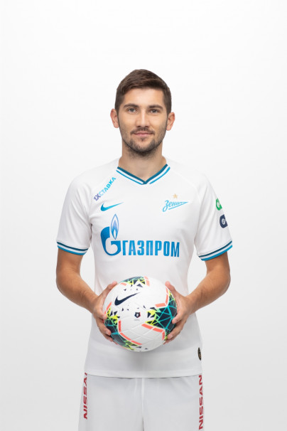 Фотосессия футболистов и тренеров основного состава ФК «Зенит» сезона 2019/20