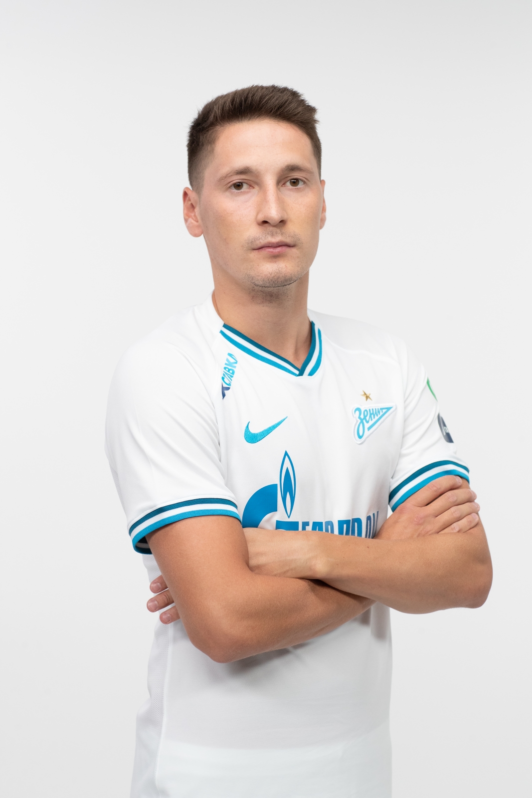 Фотосессия футболистов и тренеров основного состава ФК «Зенит» сезона 2019/20