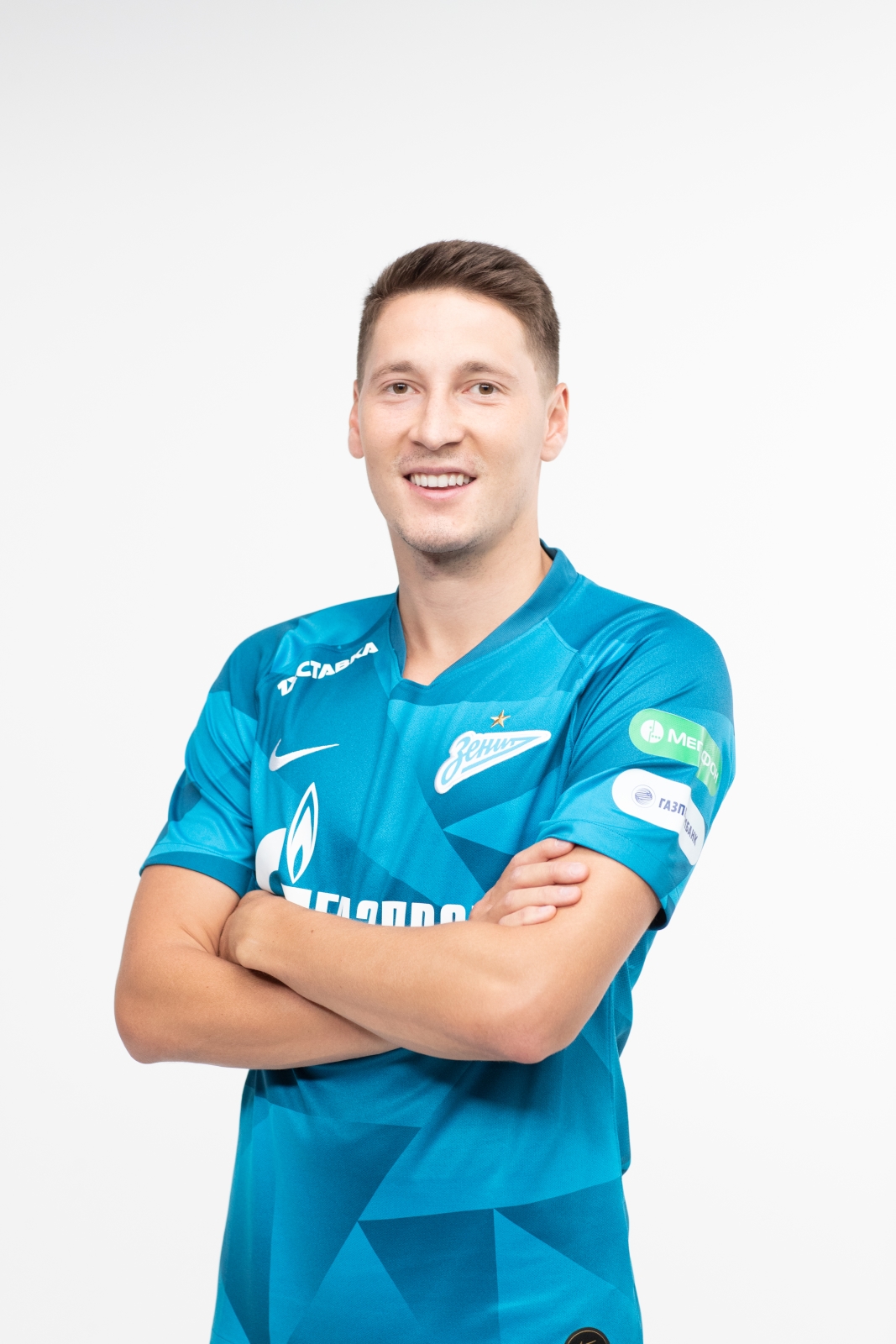 Фотосессия футболистов и тренеров основного состава ФК «Зенит» сезона 2019/20