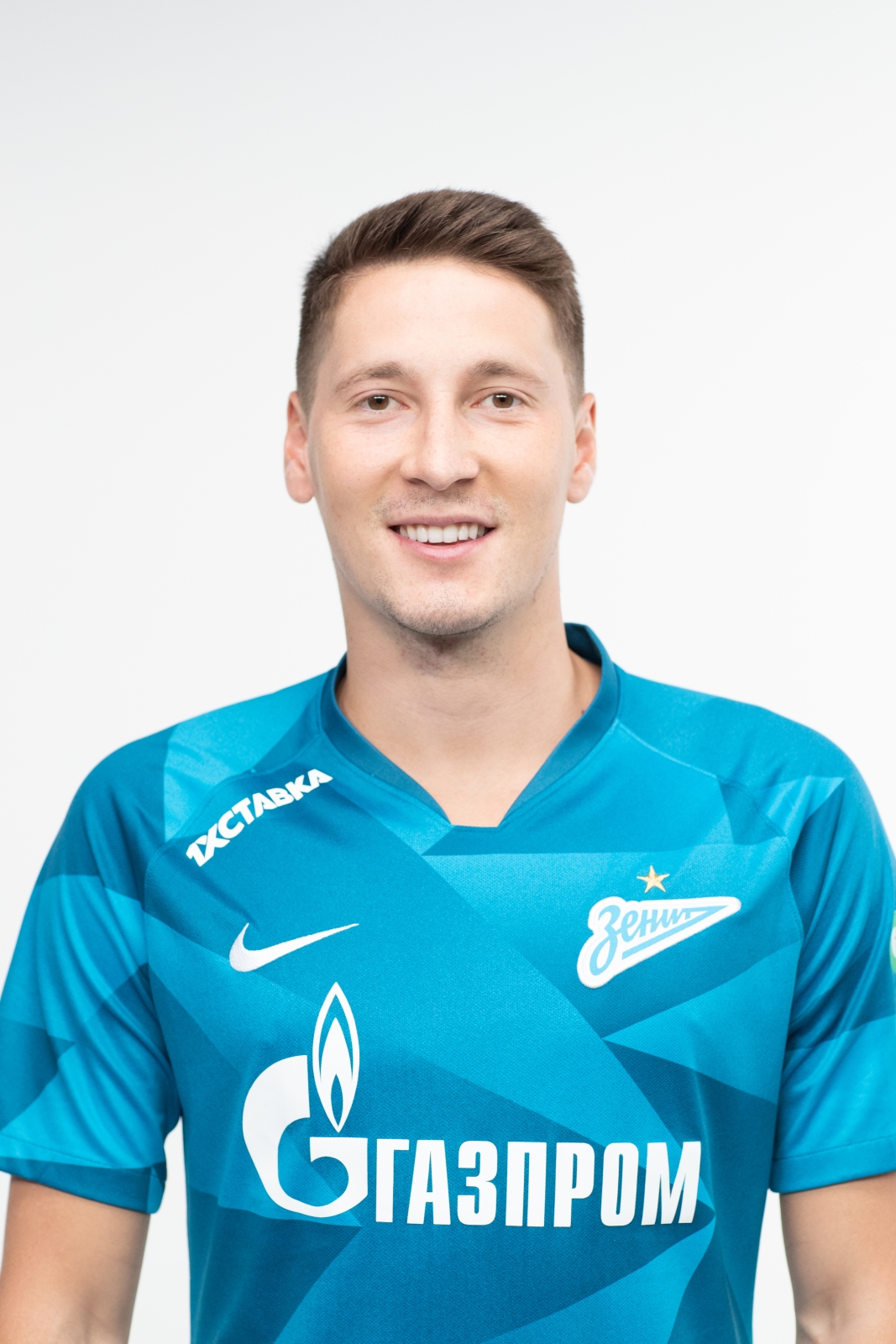 Фотосессия футболистов и тренеров основного состава ФК «Зенит» сезона 2019/20