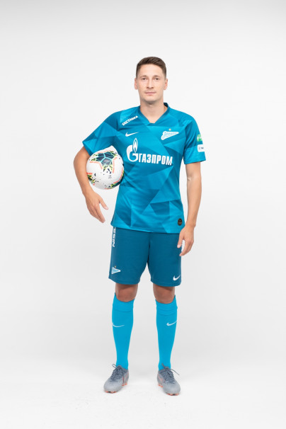 Фотосессия футболистов и тренеров основного состава ФК «Зенит» сезона 2019/20