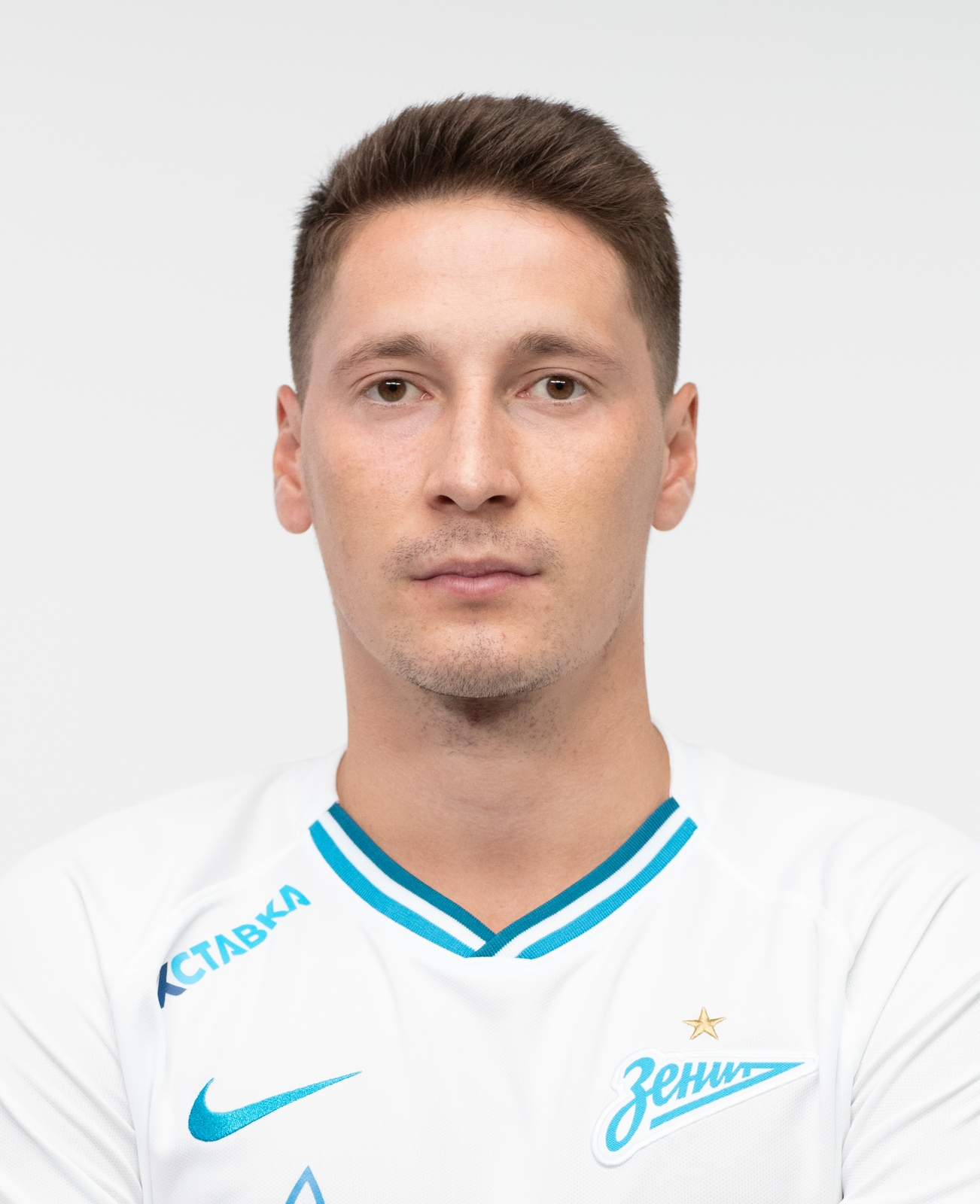 Фотосессия футболистов и тренеров основного состава ФК «Зенит» сезона 2019/20