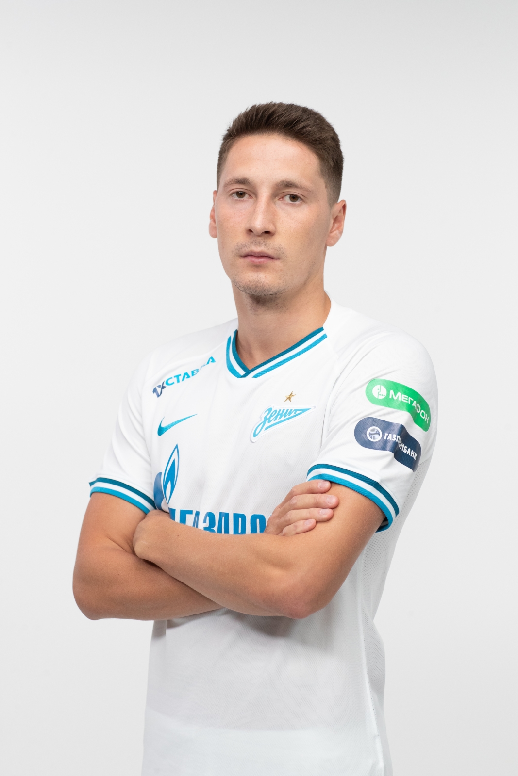 Фотосессия футболистов и тренеров основного состава ФК «Зенит» сезона 2019/20