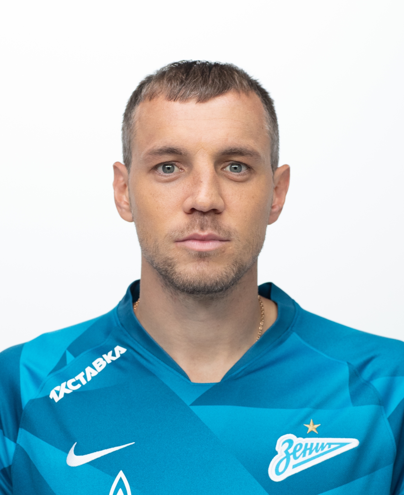 Фотосессия футболистов и тренеров основного состава ФК «Зенит» сезона 2019/20