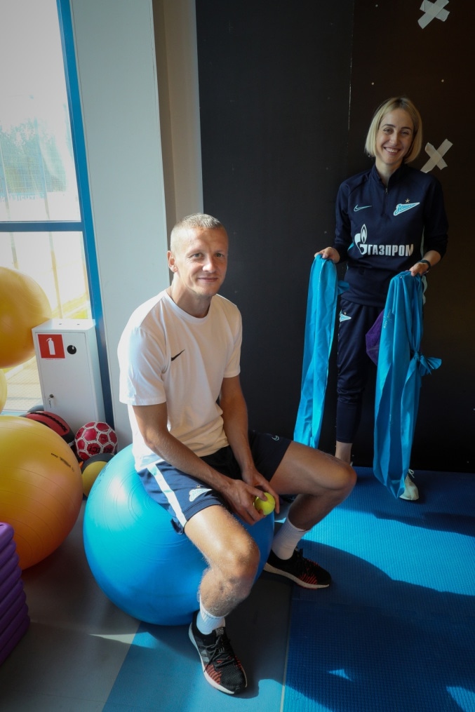 Открытая тренировка «Зенита» перед матчем с ФК «Уфа»