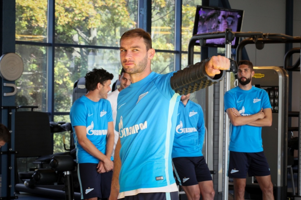 Открытая тренировка «Зенита» перед матчем с ФК «Уфа»