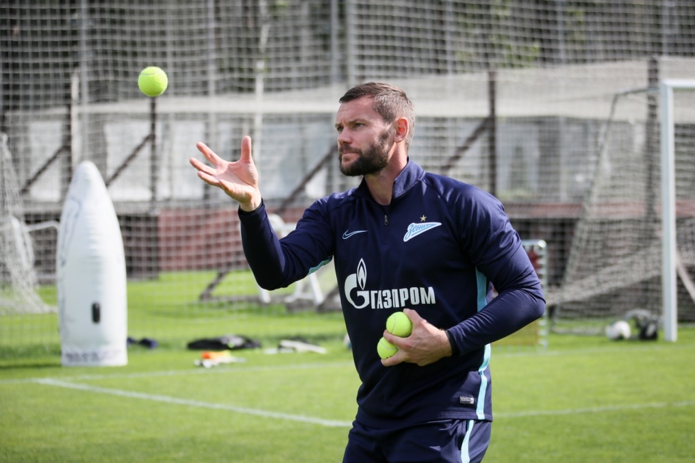Открытая тренировка «Зенита» перед матчем с ФК «Уфа»