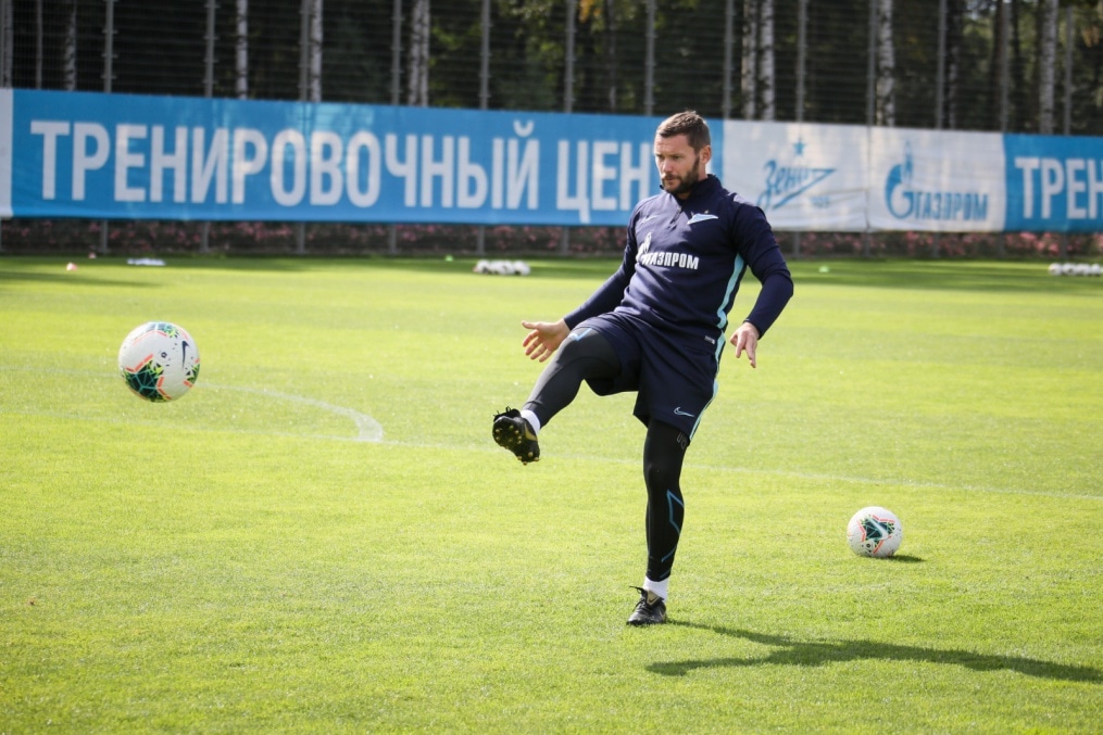 Открытая тренировка «Зенита» перед матчем с ФК «Уфа»