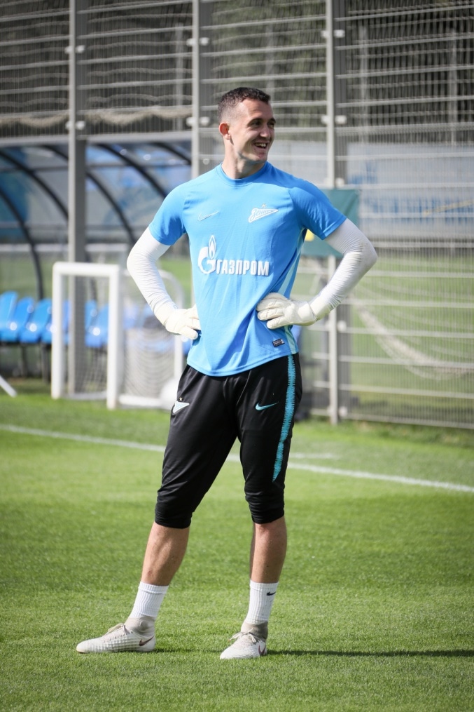 Открытая тренировка «Зенита» перед матчем с ФК «Уфа»