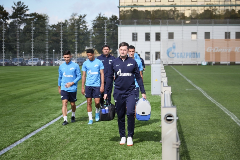 Открытая тренировка «Зенита» перед матчем с ФК «Уфа»