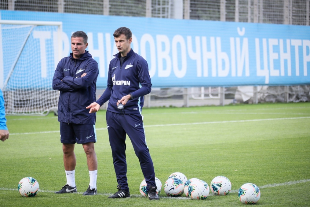 Открытая тренировка «Зенита» перед матчем с ФК «Уфа»