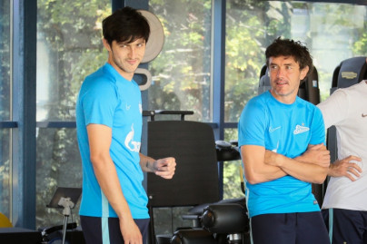 Открытая тренировка «Зенита» перед матчем с ФК «Уфа»