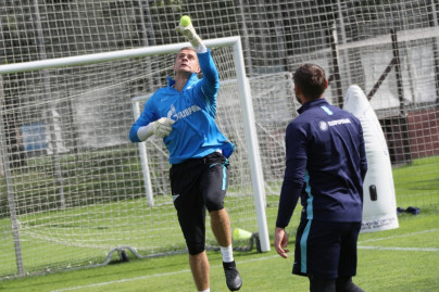 Открытая тренировка «Зенита» перед матчем с ФК «Уфа»