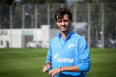 Открытая тренировка «Зенита» перед матчем с ФК «Уфа»