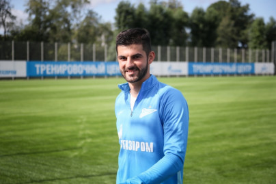 Открытая тренировка «Зенита» перед матчем с ФК «Уфа»