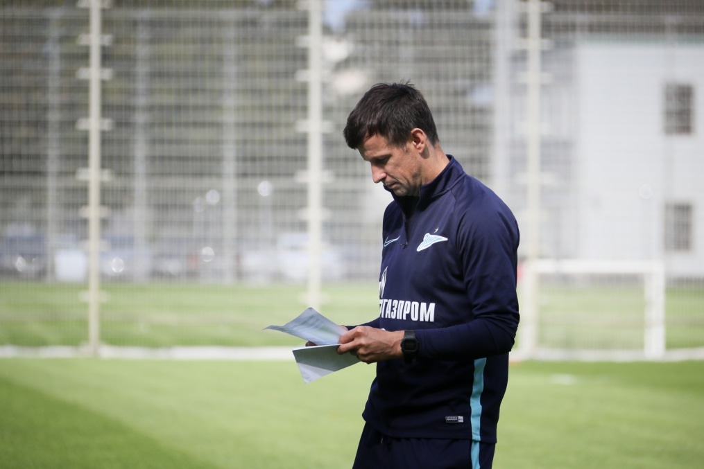 Открытая тренировка «Зенита» перед матчем с ФК «Уфа»