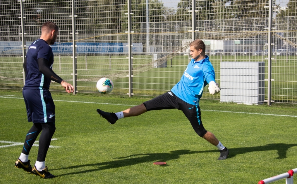Открытая тренировка «Зенита» перед матчем со «Спартаком»