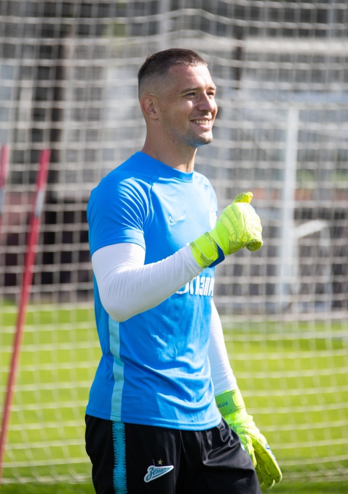 Открытая тренировка «Зенита» перед матчем со «Спартаком»