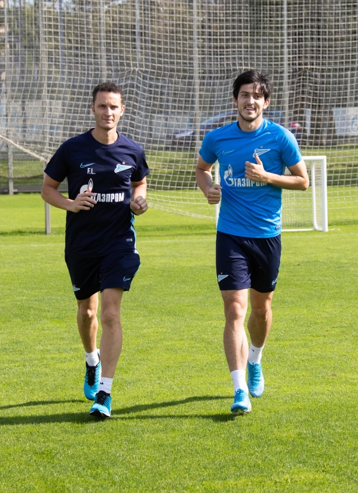 Открытая тренировка «Зенита» перед матчем со «Спартаком»