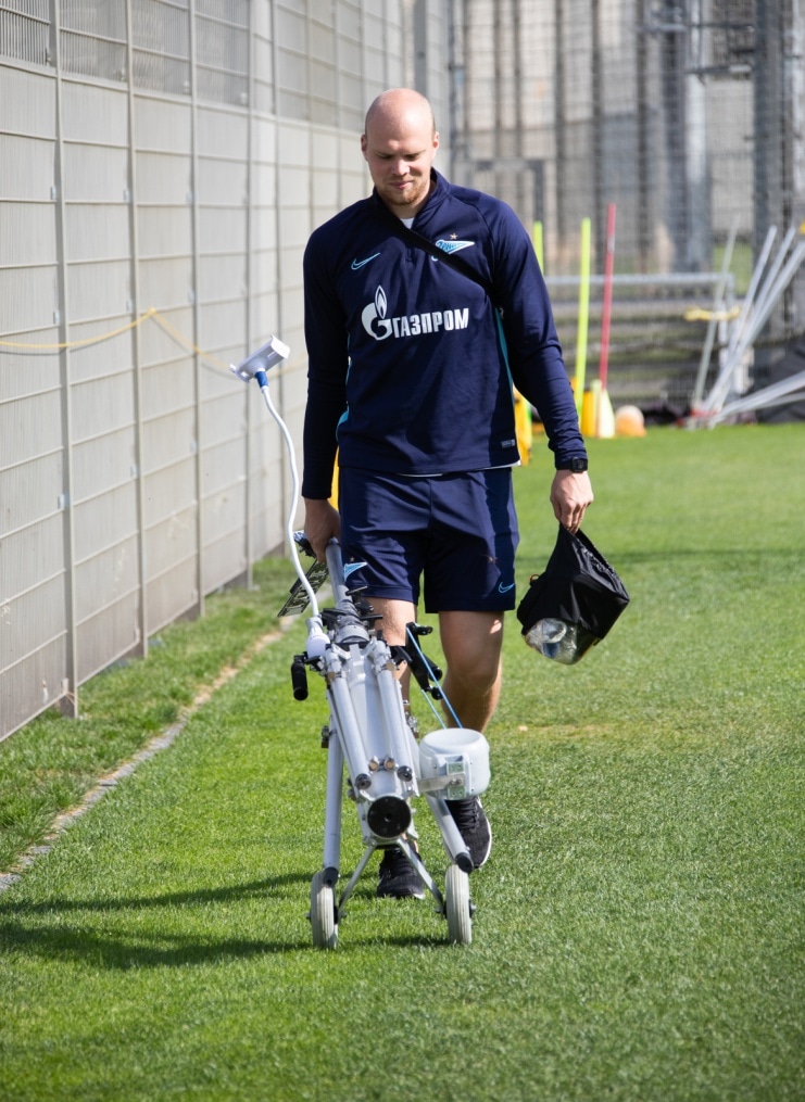 Открытая тренировка «Зенита» перед матчем со «Спартаком»