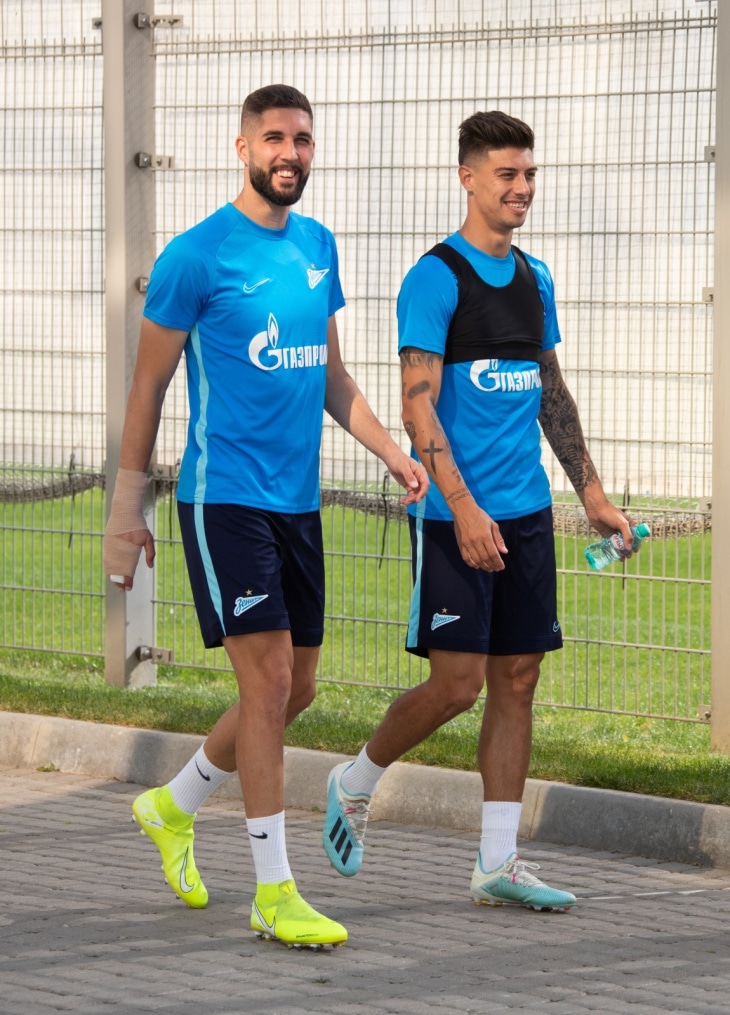 Открытая тренировка «Зенита» перед матчем со «Спартаком»