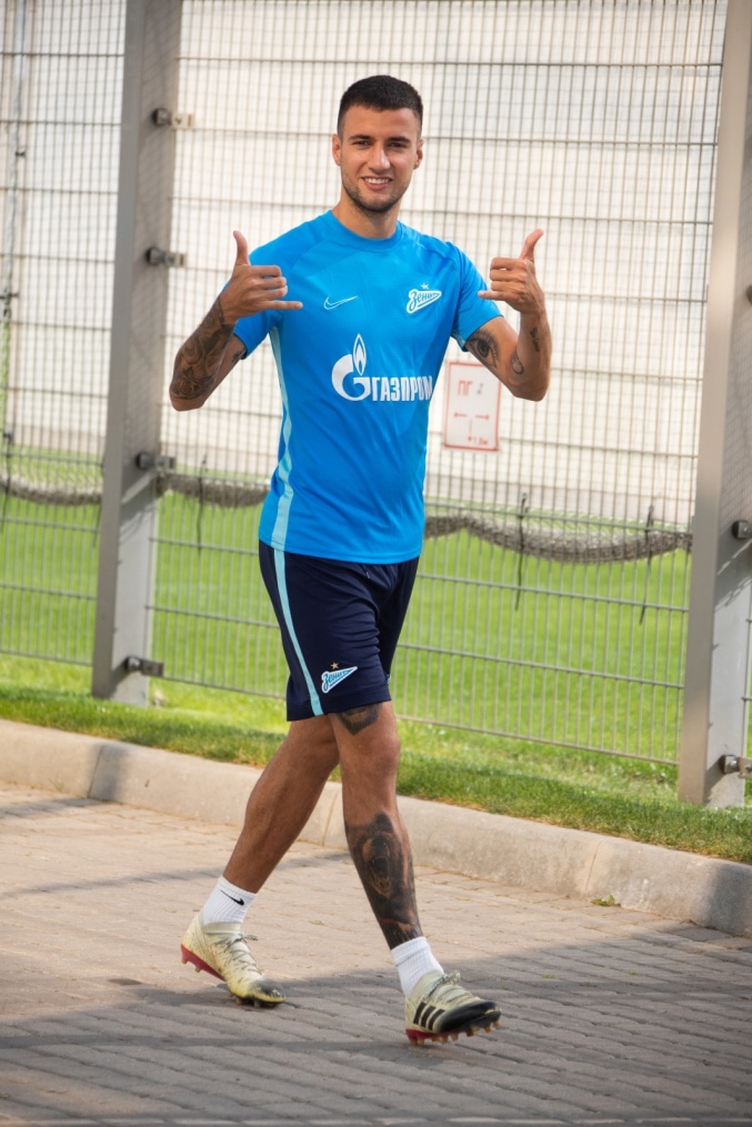 Открытая тренировка «Зенита» перед матчем со «Спартаком»