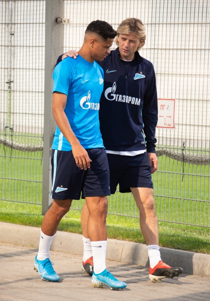 Открытая тренировка «Зенита» перед матчем со «Спартаком»