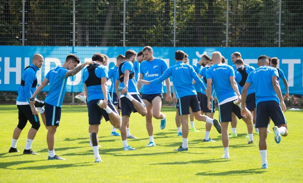Открытая тренировка «Зенита» перед матчем со «Спартаком»