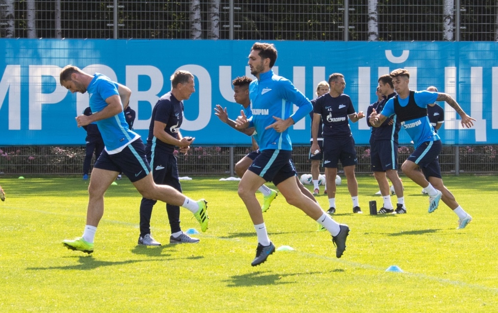 Открытая тренировка «Зенита» перед матчем со «Спартаком»