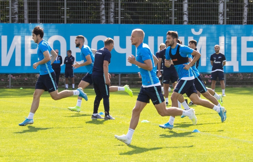 Открытая тренировка «Зенита» перед матчем со «Спартаком»