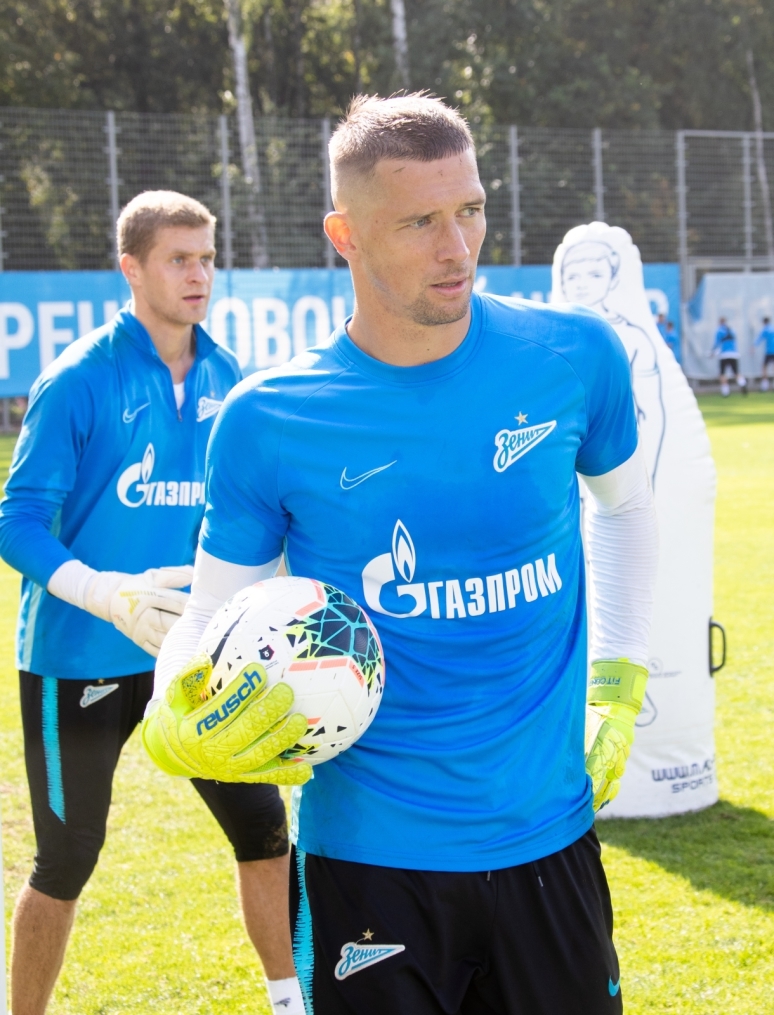 Открытая тренировка «Зенита» перед матчем со «Спартаком»