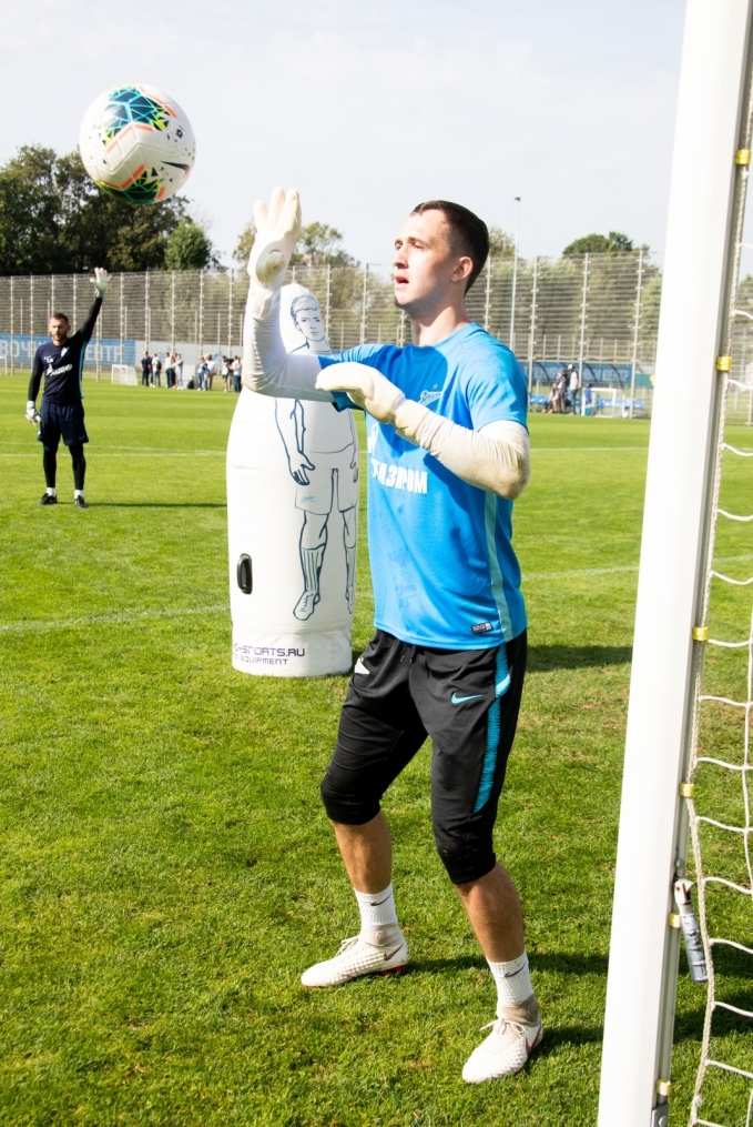 Открытая тренировка «Зенита» перед матчем со «Спартаком»