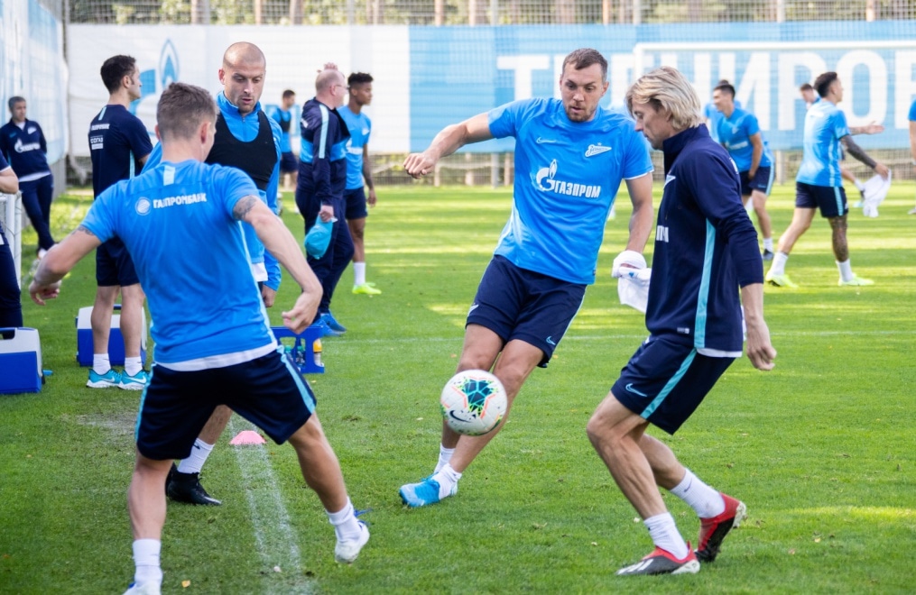 Открытая тренировка «Зенита» перед матчем со «Спартаком»