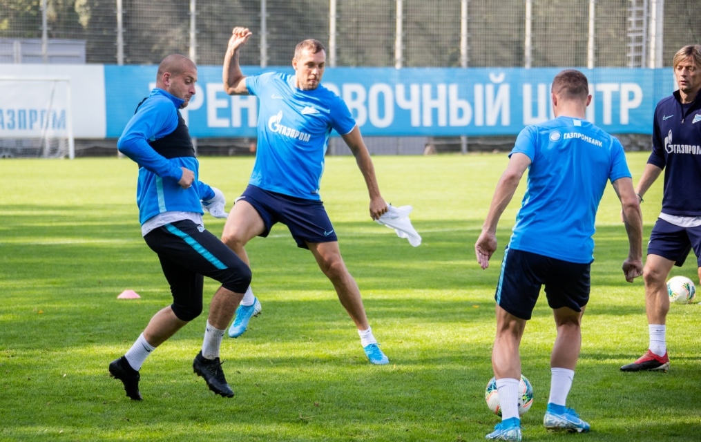 Открытая тренировка «Зенита» перед матчем со «Спартаком»