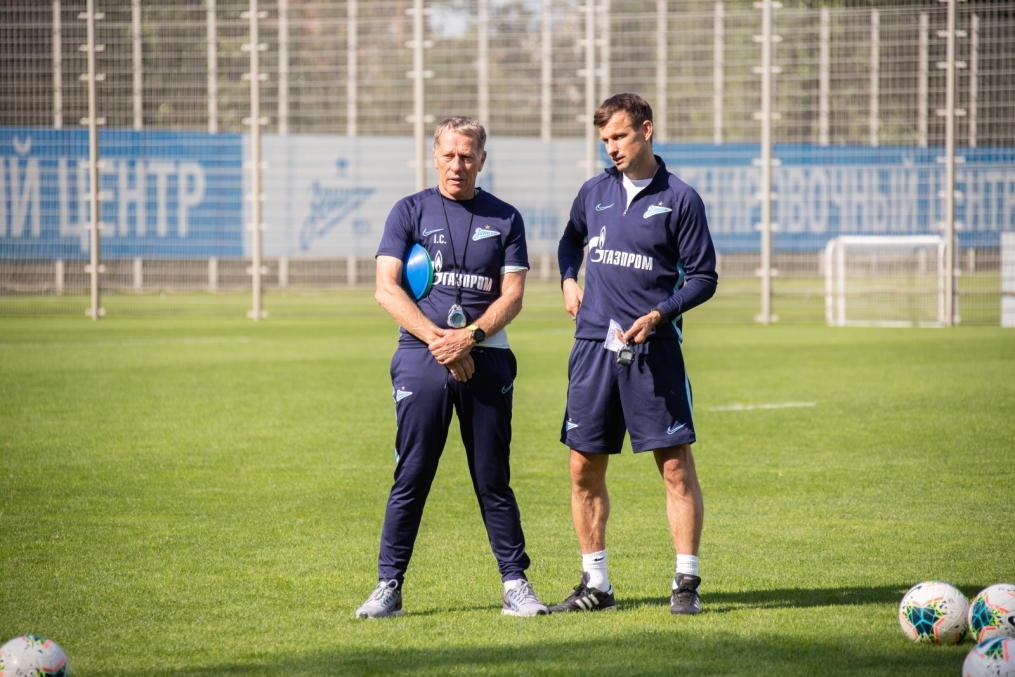 Открытая тренировка «Зенита» перед матчем со «Спартаком»