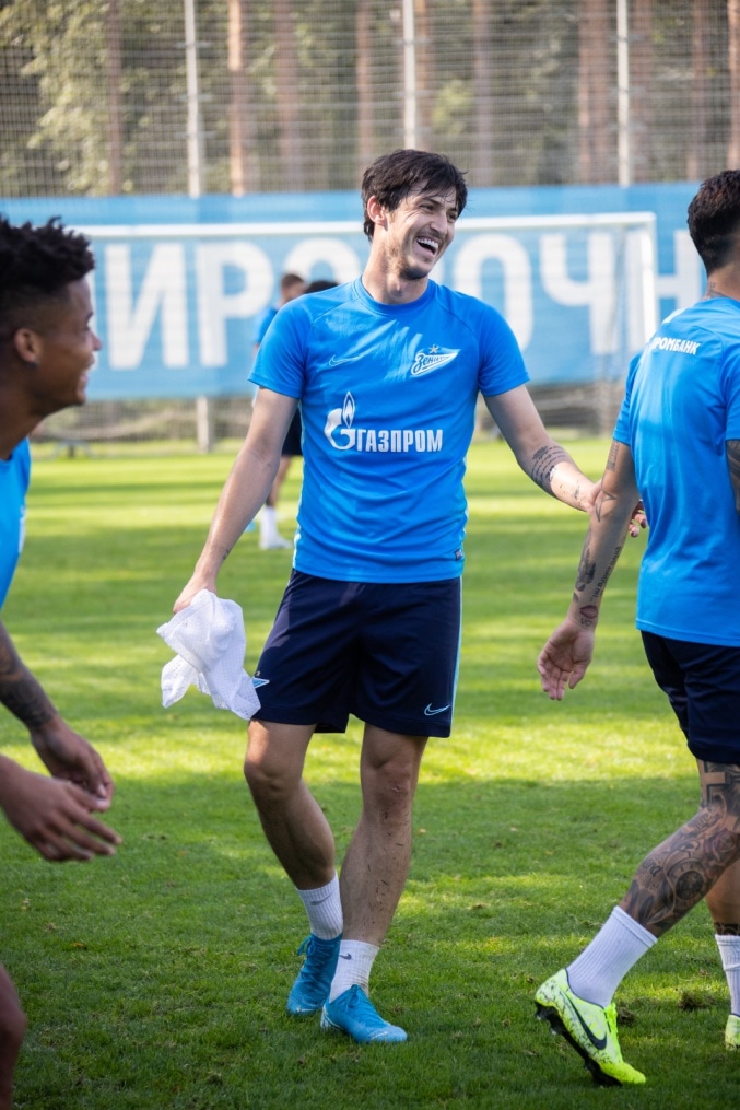 Открытая тренировка «Зенита» перед матчем со «Спартаком»