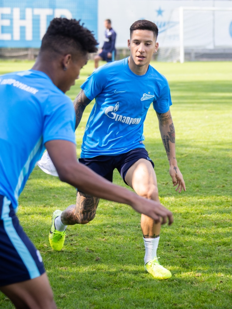 Открытая тренировка «Зенита» перед матчем со «Спартаком»