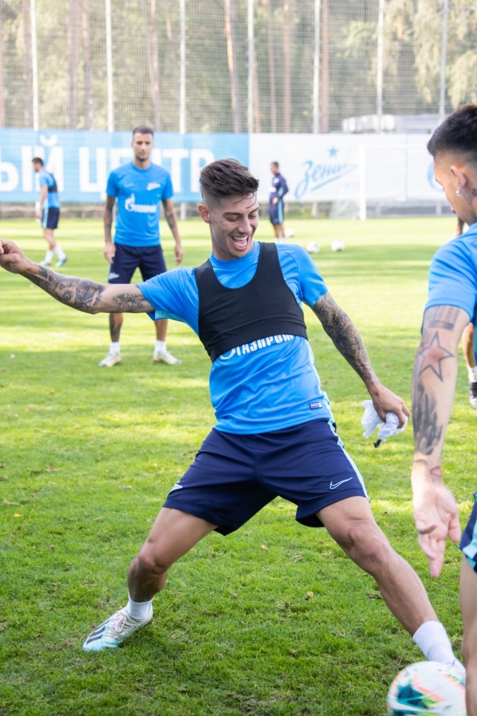 Открытая тренировка «Зенита» перед матчем со «Спартаком»