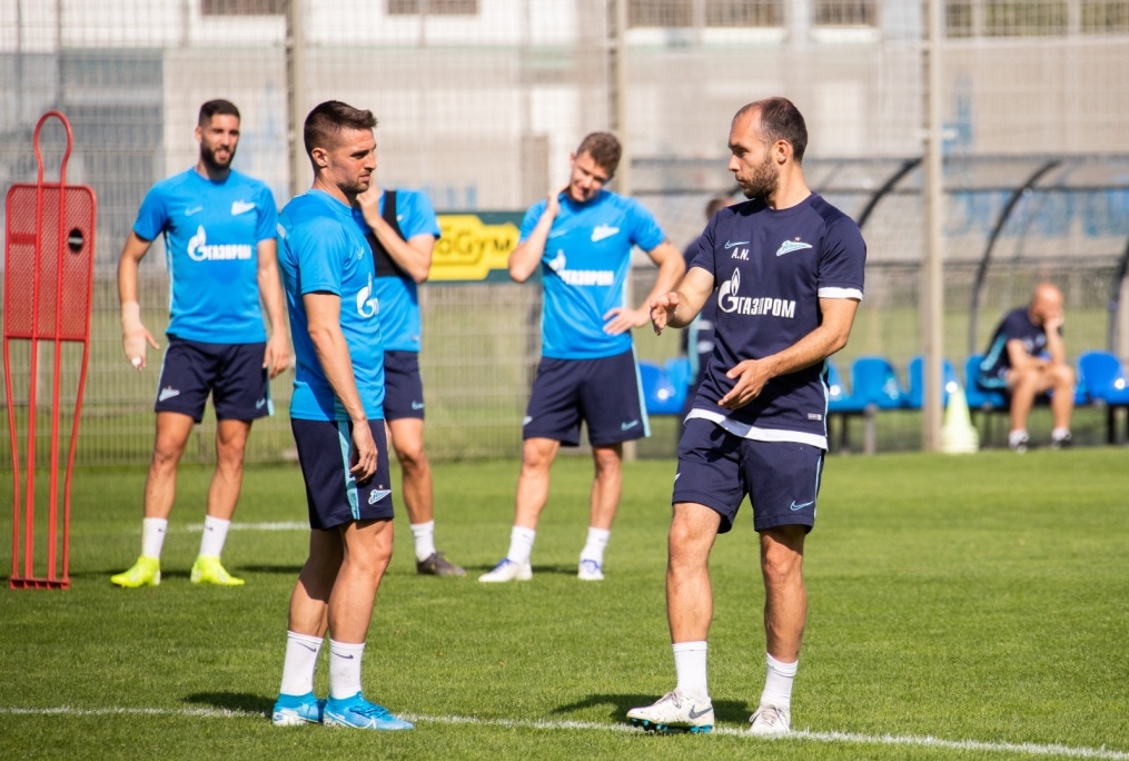 Открытая тренировка «Зенита» перед матчем со «Спартаком»