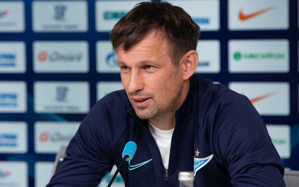 Пресс-конференция «Зенита» перед матчем со «Спартаком»