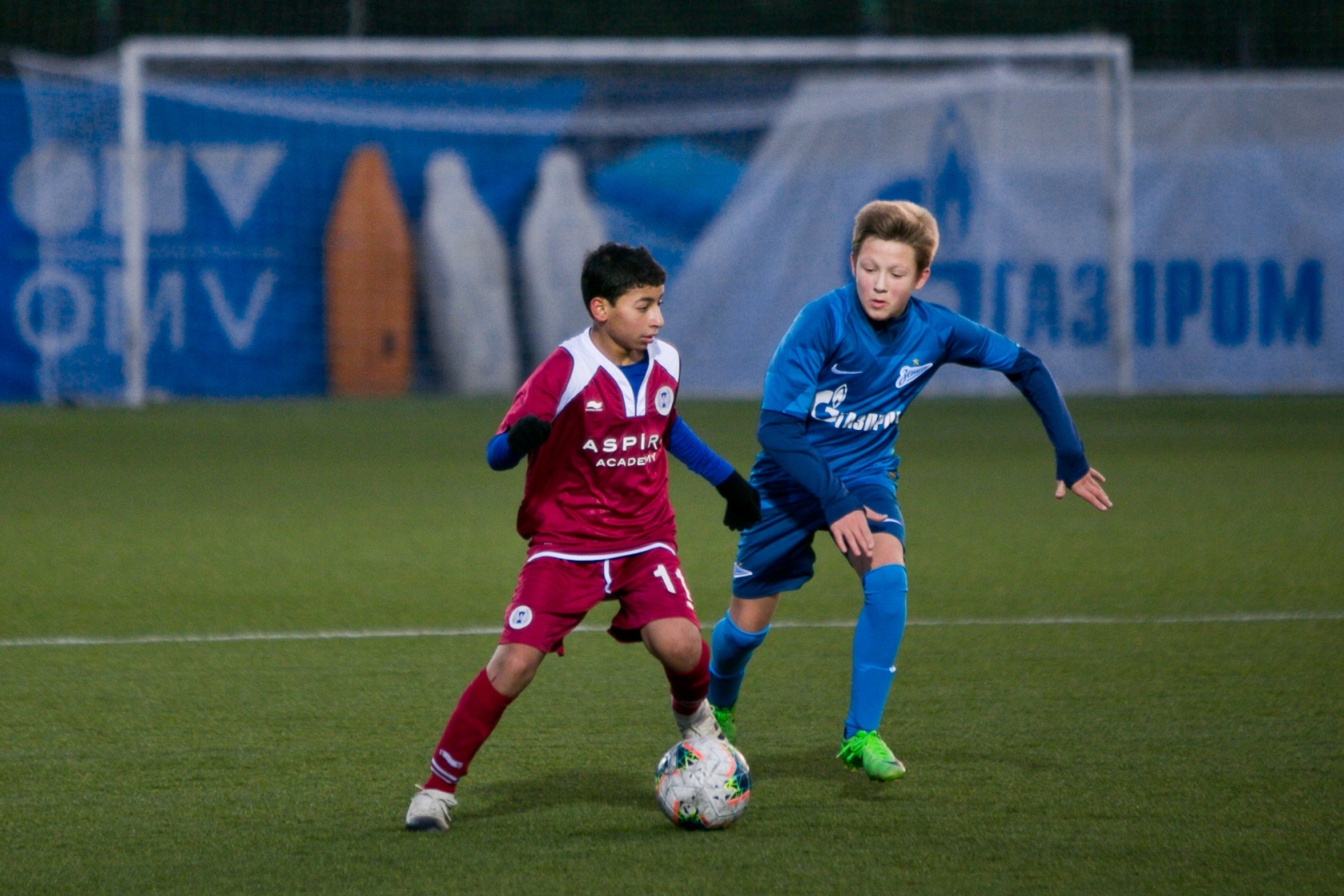 Товарищеские матчи с командами из Катара в Академии ФК «Зенит»