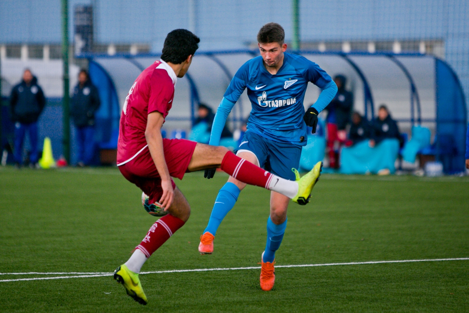 Товарищеские матчи с командами из Катара в Академии ФК «Зенит»