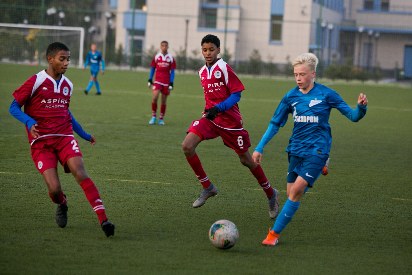 Товарищеские матчи с командами из Катара в Академии ФК «Зенит»