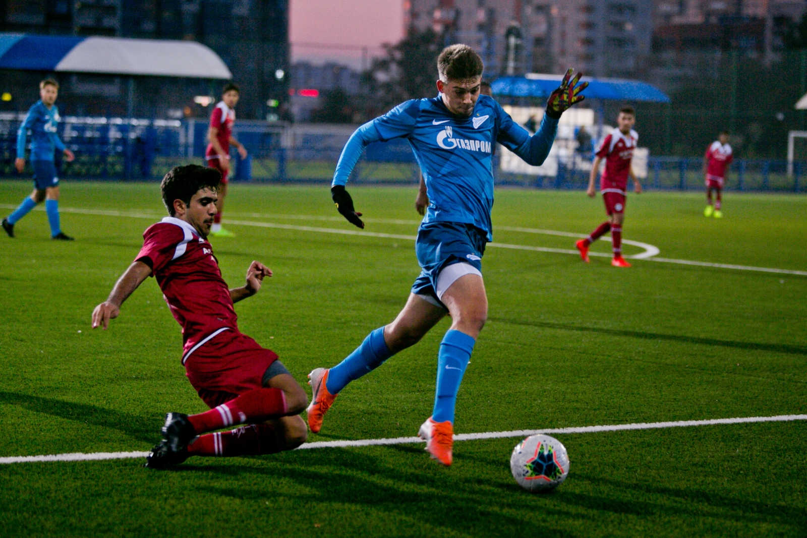 Товарищеские матчи с командами из Катара в Академии ФК «Зенит»