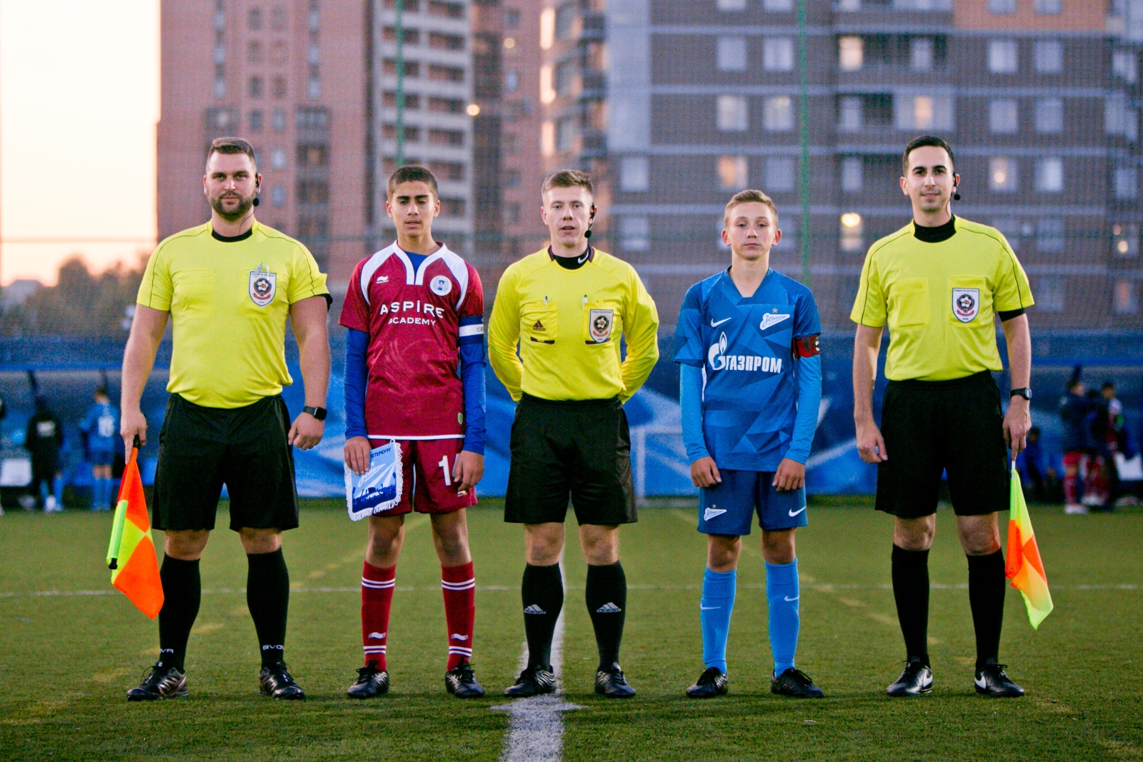 Товарищеские матчи с командами из Катара в Академии ФК «Зенит»