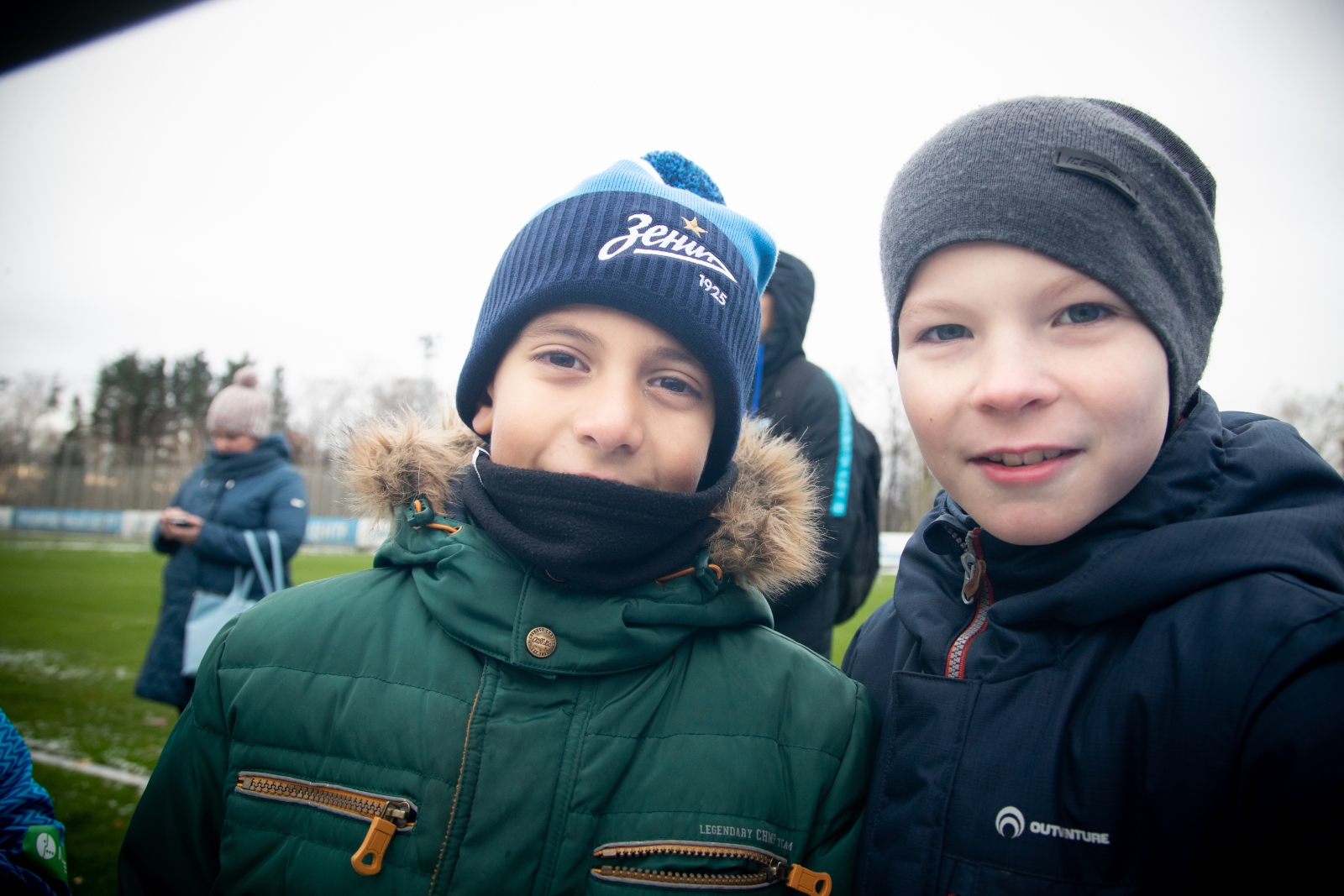 Команды из Филиалов Академии на тренировке «Зенита»