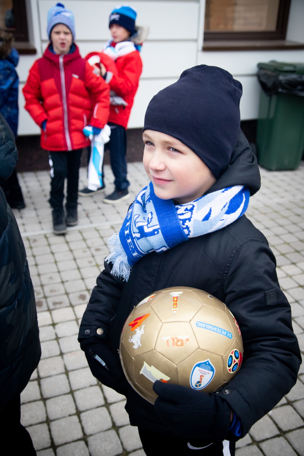 Команды из Филиалов Академии на тренировке «Зенита»
