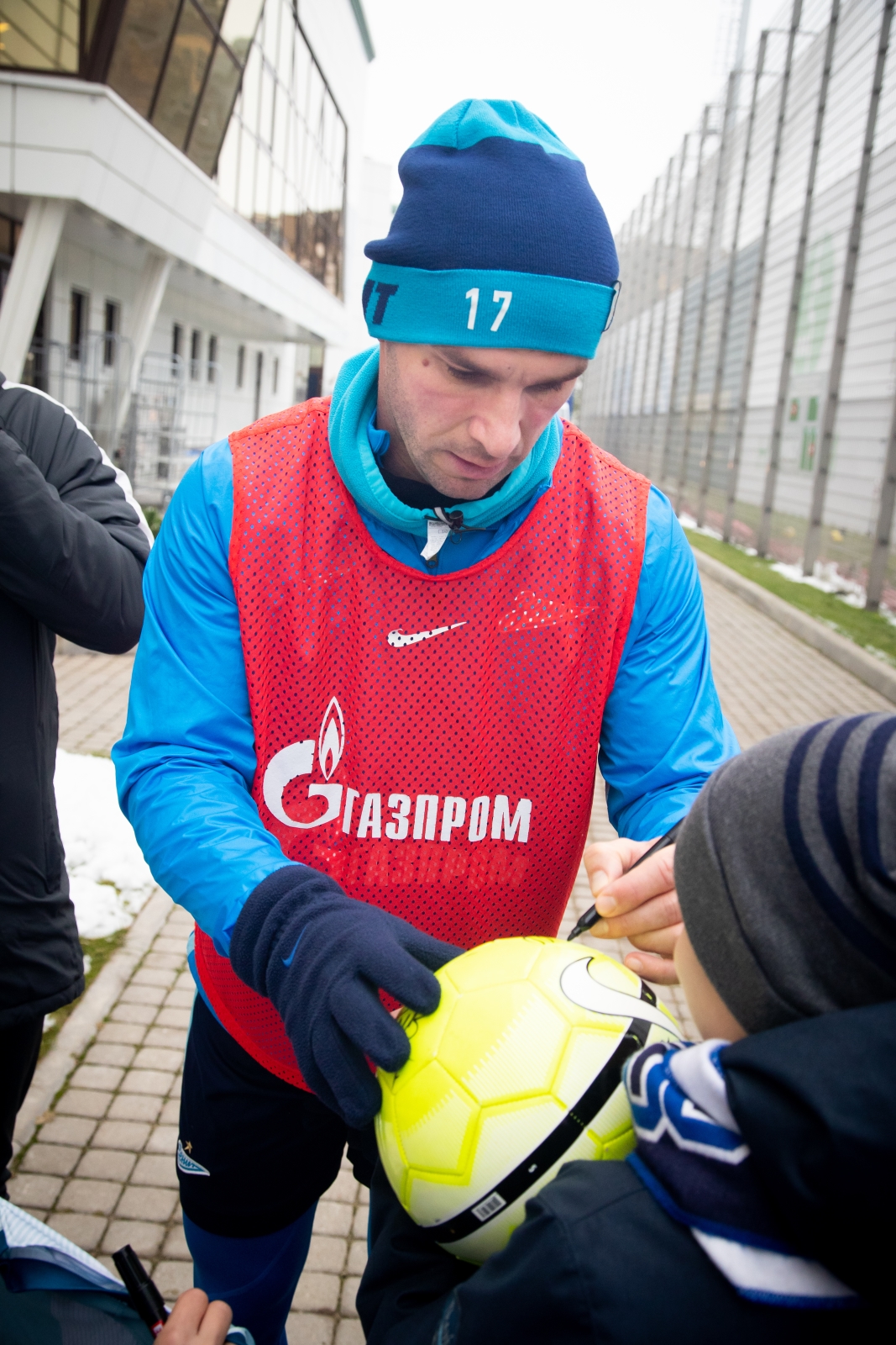 Команды из Филиалов Академии на тренировке «Зенита»