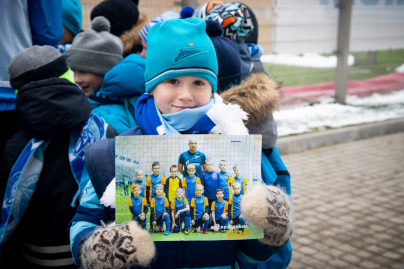 Команды из Филиалов Академии на тренировке «Зенита»